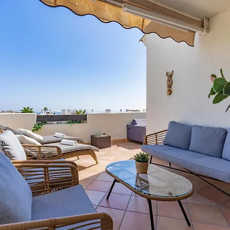 Apartamento Geweldig Met Ruim Terras En Zeezicht Estepona
